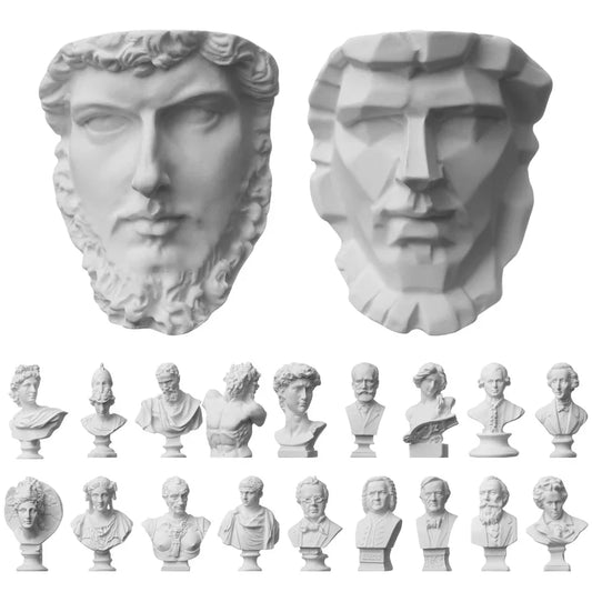 Greek Mythology Mini Bust Figurines